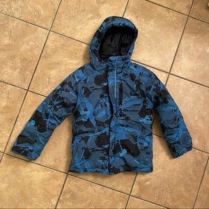 Boys Youth Camo Coat